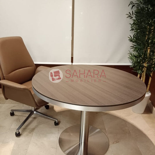 Table de réunion ronde Shark Réf C0363