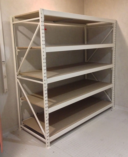 Rayonnage mi-lourd métallique – Stockage professionnel sur mesure Réf C0687