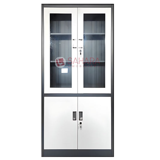 armoire métallique 4 portes battantes avec serrure 