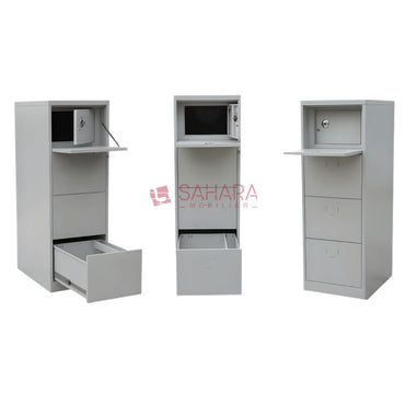 Classeur métallique avec casier avec serrure