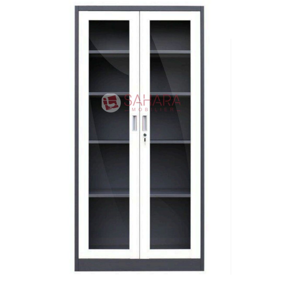 Armoire métallique portes battante semi-métallique Réf C0303
