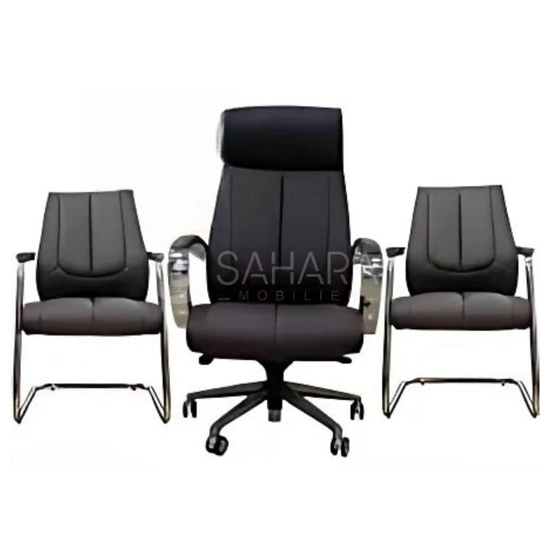 Pack fauteuil de bureau SPINALI Réf B4406