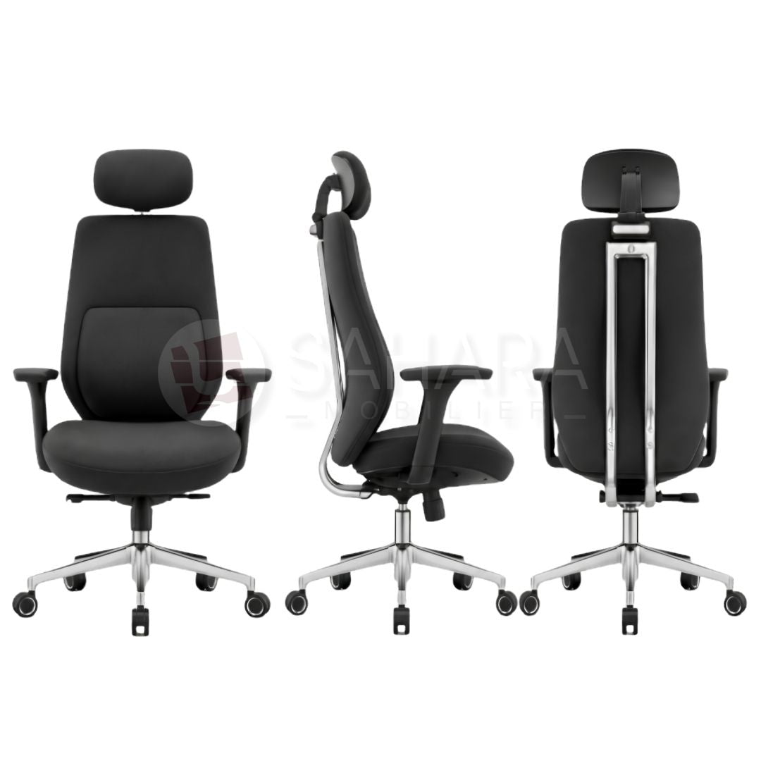 Fauteuil de direction en simili cuir Réf 230A