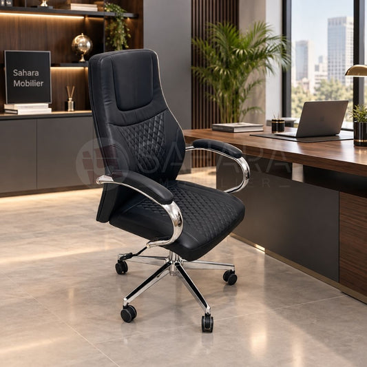 Fauteuil de direction en simili cuir LIONA Réf C1254