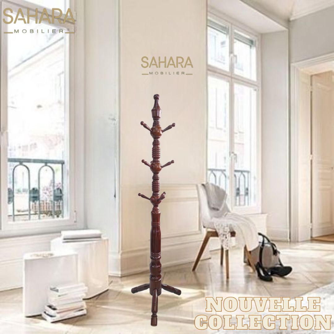 Porte manteaux Twig sur pied en BOIS Réf B2823