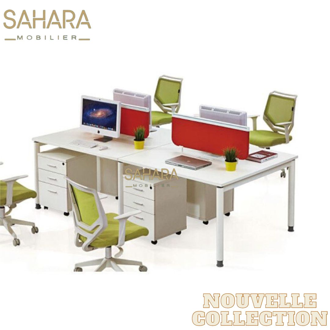Workstation CUBE 4 POSTES Réf B2696