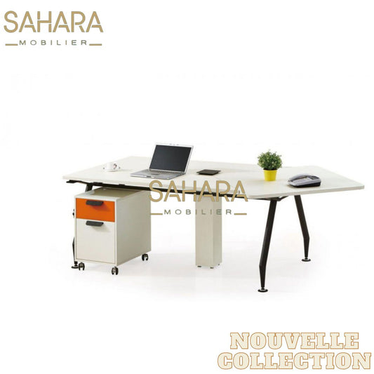 Bureau DESIGN en bois mélaminé Réf B2668