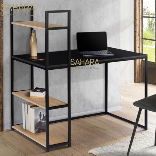 Bureau bibliothéque design industriel Réf B2757