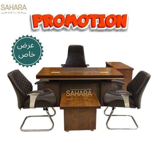 Pack Bureau Président Bureau & Fauteuils Réf B2783