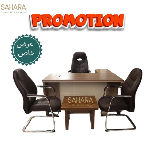 Pack Bureau Président Bureau & Fauteuils Réf B2784