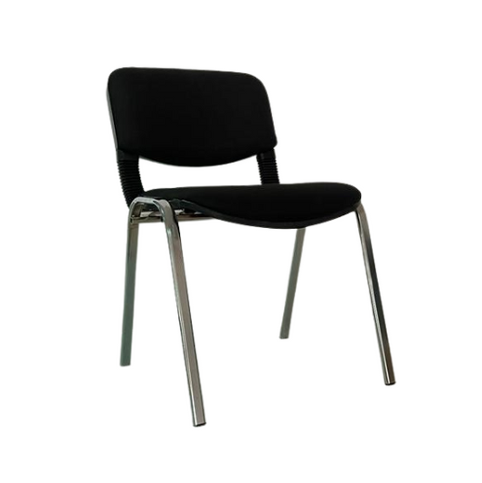 Chaise ISO Chromé en tissu avec coque Réf. B1695