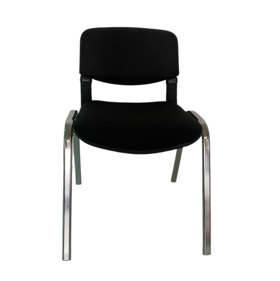 Chaise ISO Chromé en tissu avec coque Réf. B1695