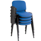 Chaise en tissu avec cache avec tablette écritoire en Plastique rotative A0596