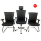 Ensemble Fauteuil ARMONI Noir Réf. B0918
