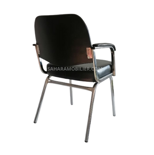 CHAISE ISO AVEC ACCOUDOIRS EN SIMILI CUIR Réf. B1945