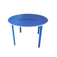 Table scolaire ronde en BLEU Réf. B1894