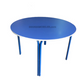Table scolaire ronde en BLEU Réf. B1894