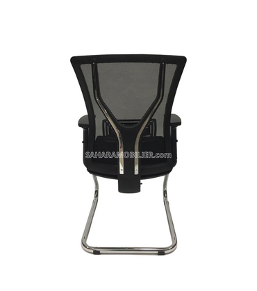 Fauteuil Visiteur ARMONI en Mesh Noir Réf. B2237