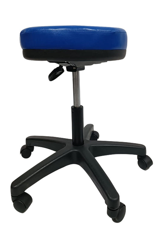 Tabouret semi métallique Couleur Bleu B1074