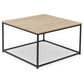 TABLE BASSE CARRÉE 70 CM DESIGN INDUSTRIEL Réf 	B2454
