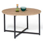 TABLE BASSE RONDE 70 CM DESIGN INDUSTRIEL Réf B2781