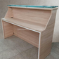Bureau comptoir d'accueil avec caisson Réf. B1816