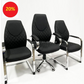 Ensemble Bureau CASABLANCA avec Retour et caisson et chaises Réf. B1808