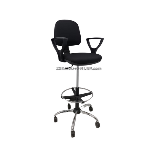 Fauteuil tabouret opérateur CROCUS avec les accoudoirs Triangle Réf 2525